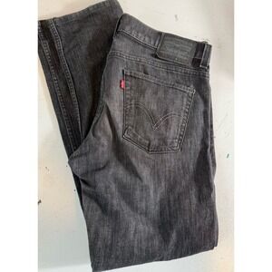 Men's 34X36 Levi's 511 Denim Jeans Black Pants Jeans EXCELLENT